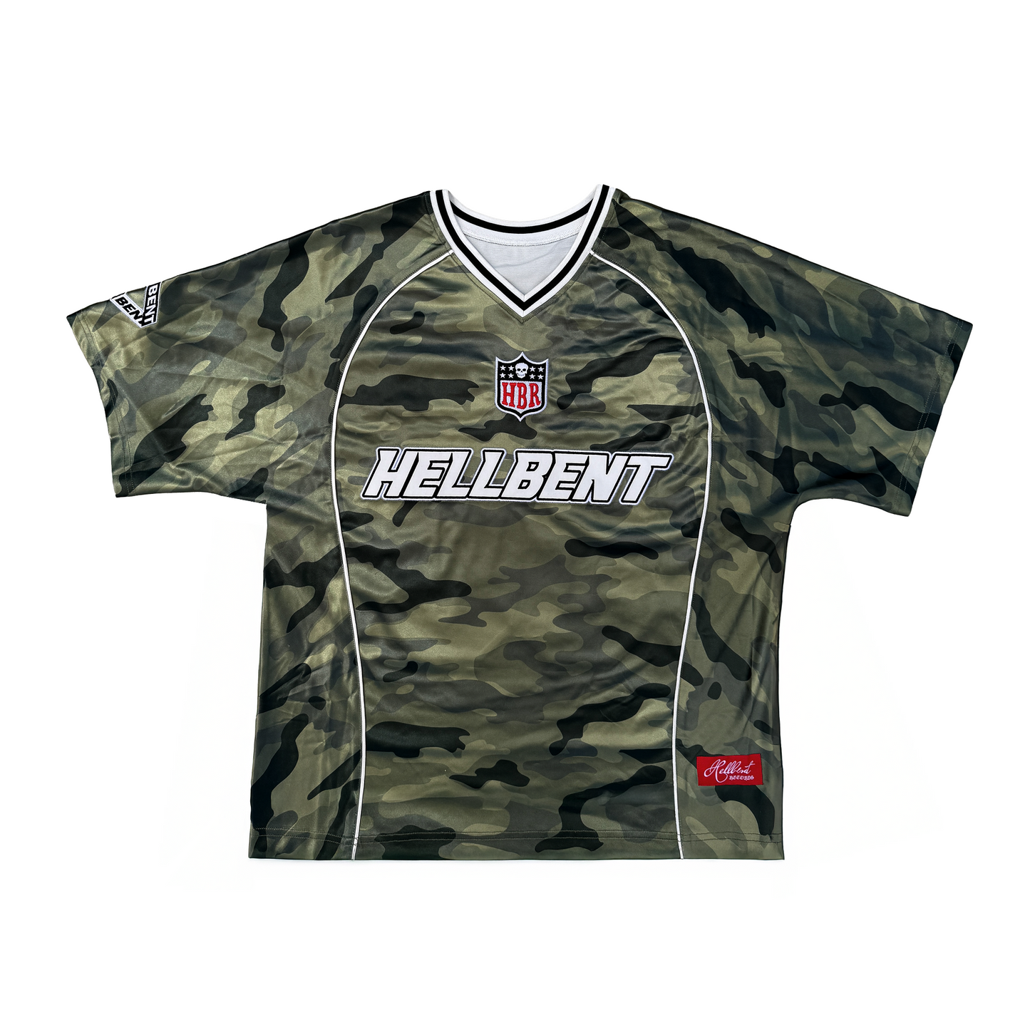 Hellbent Army Camo Football Jersey