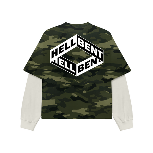 Hellbent Camo Double Layered Longsleeve