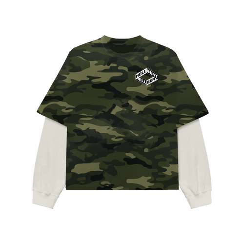Hellbent Camo Double Layered Longsleeve