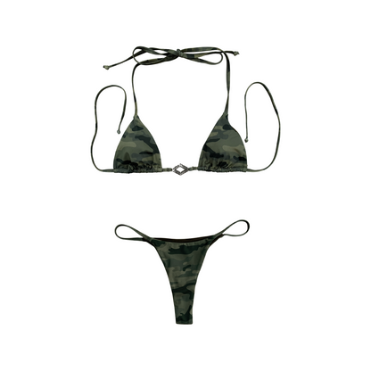 Hellbent Camo Bikini Set