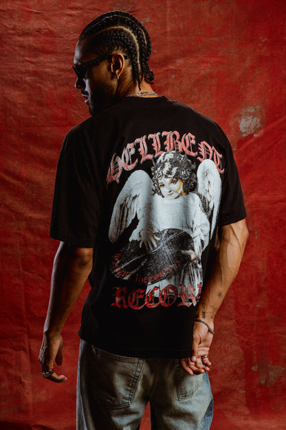 Hellbent Cherub Tee (Black)