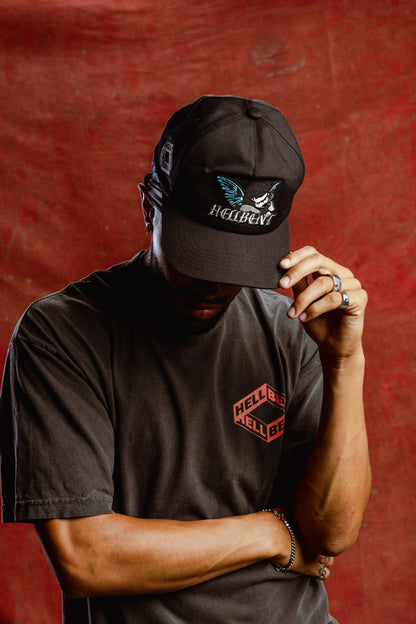 Looks Like Heaven To Me Tee (Vintage Black)