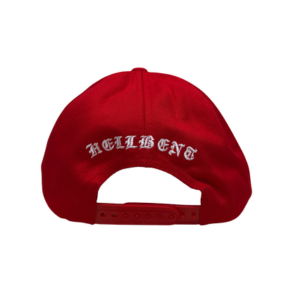 Studio Crest Snapback Hat (Red)