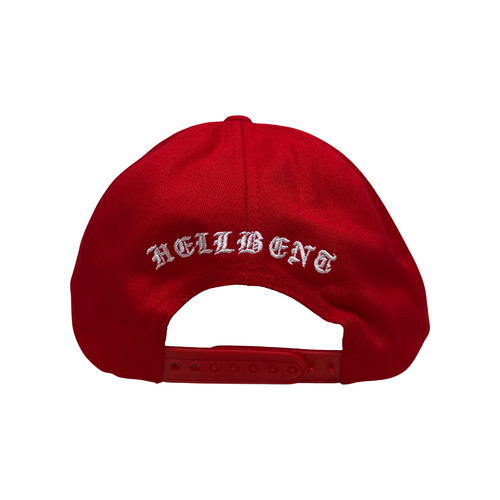 Studio Crest Snapback Hat (Red)