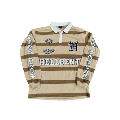 Hellbent Striped Polo Longsleeve