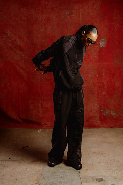 (Pre-Order) Hellbent Core Track Pants (Midnight Black)
