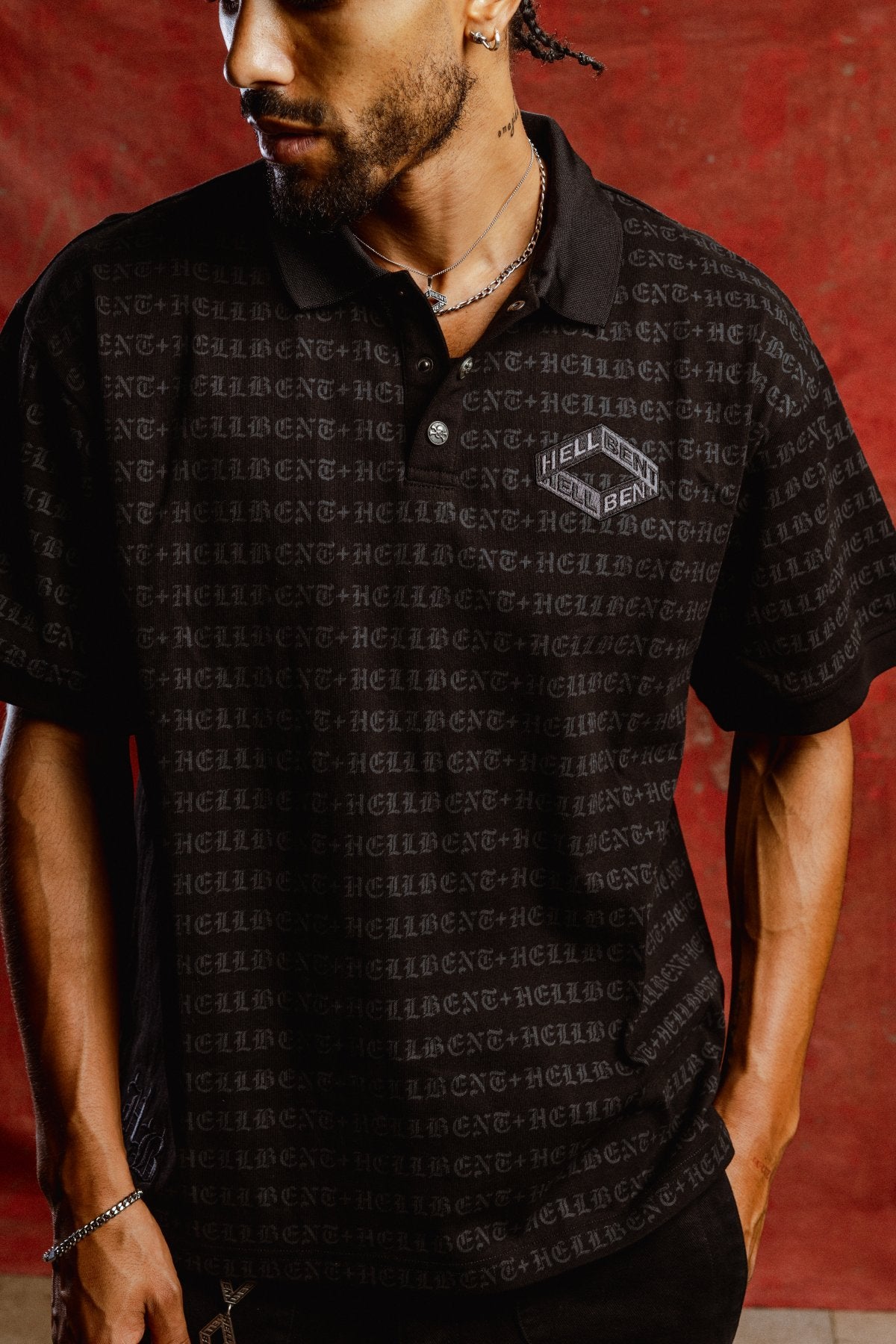 Hellbent Monogram Polo