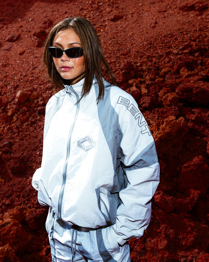 Hellbent Core Track Jacket (Arctic White)