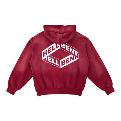 (Pre-Order) Hellbent's Devil Hoodie (Wine Red)