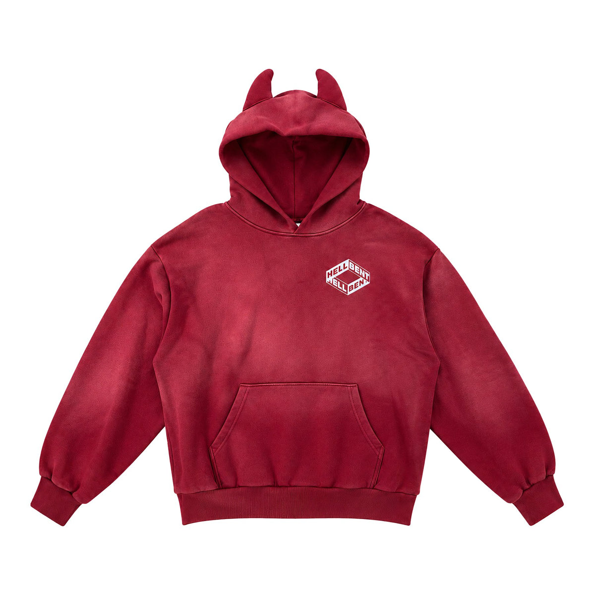 (Pre-Order) Hellbent's Devil Hoodie (Wine Red)