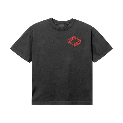 Looks Like Heaven To Me Tee (Vintage Black)