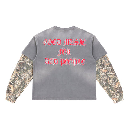Good Music For Bad People Realtree Double Layered