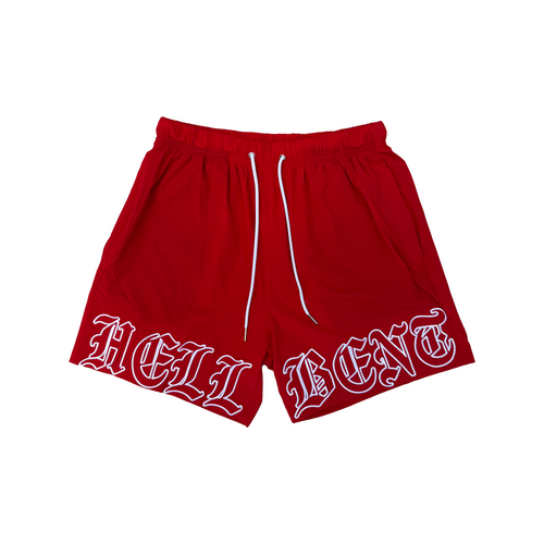 Hellbent Swim Shorts (Red)