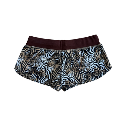 Hellbent Zebra Micro Shorts