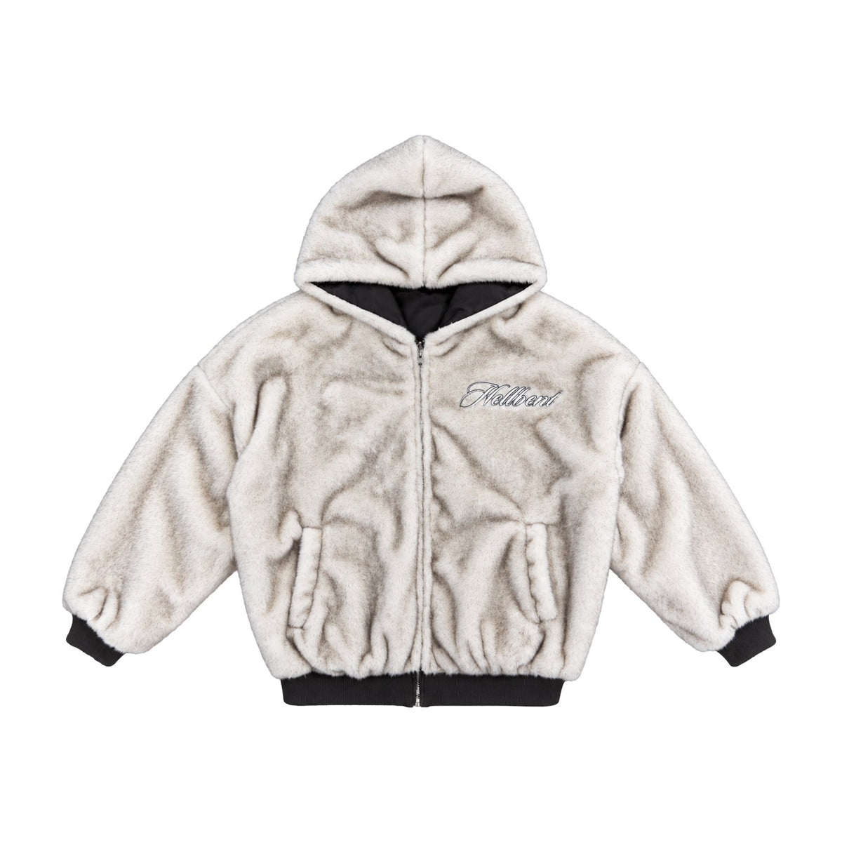 (Pre-Order) Hellbent Reversible White Fur Jacket