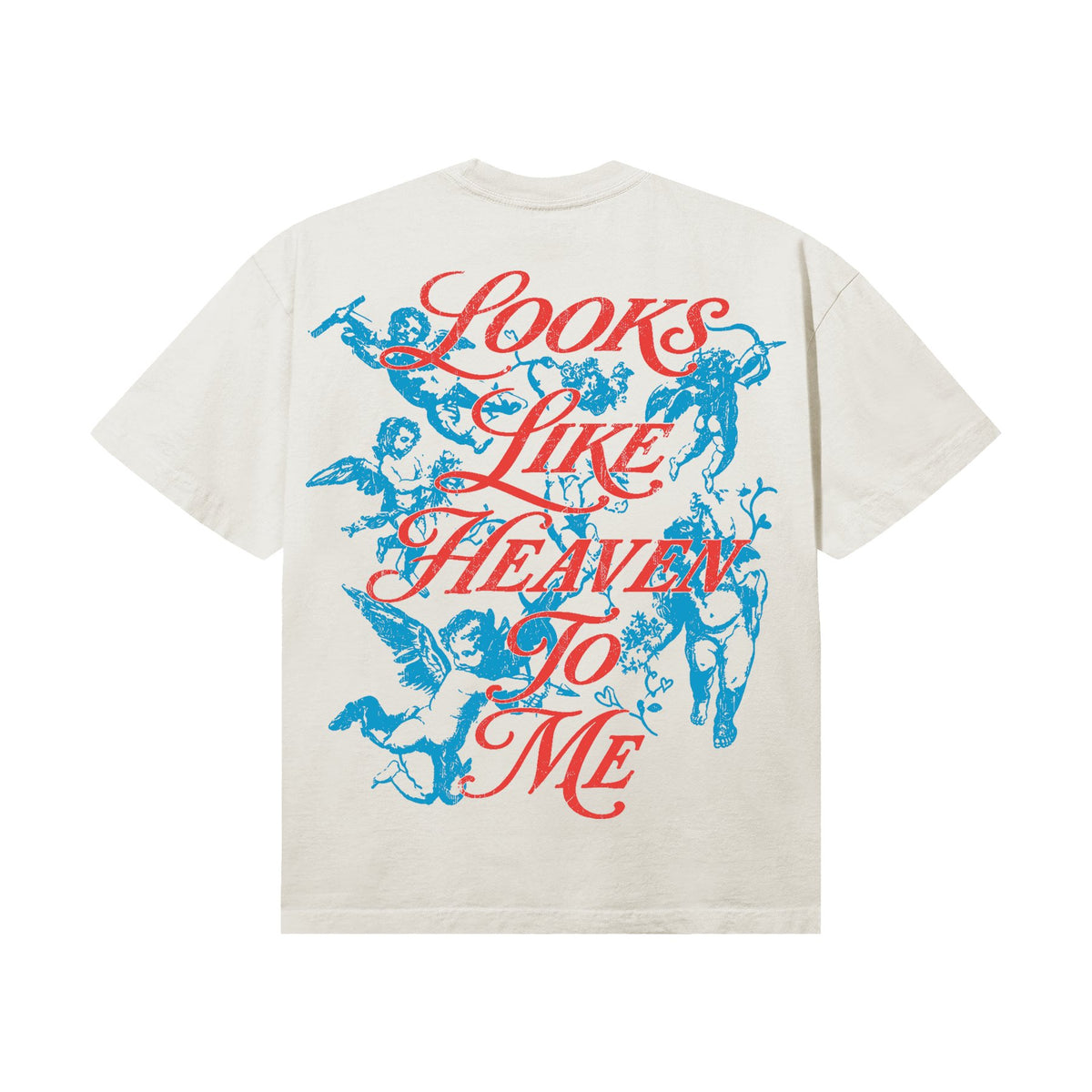 Looks Like Heaven To Me Tee (Off-White)