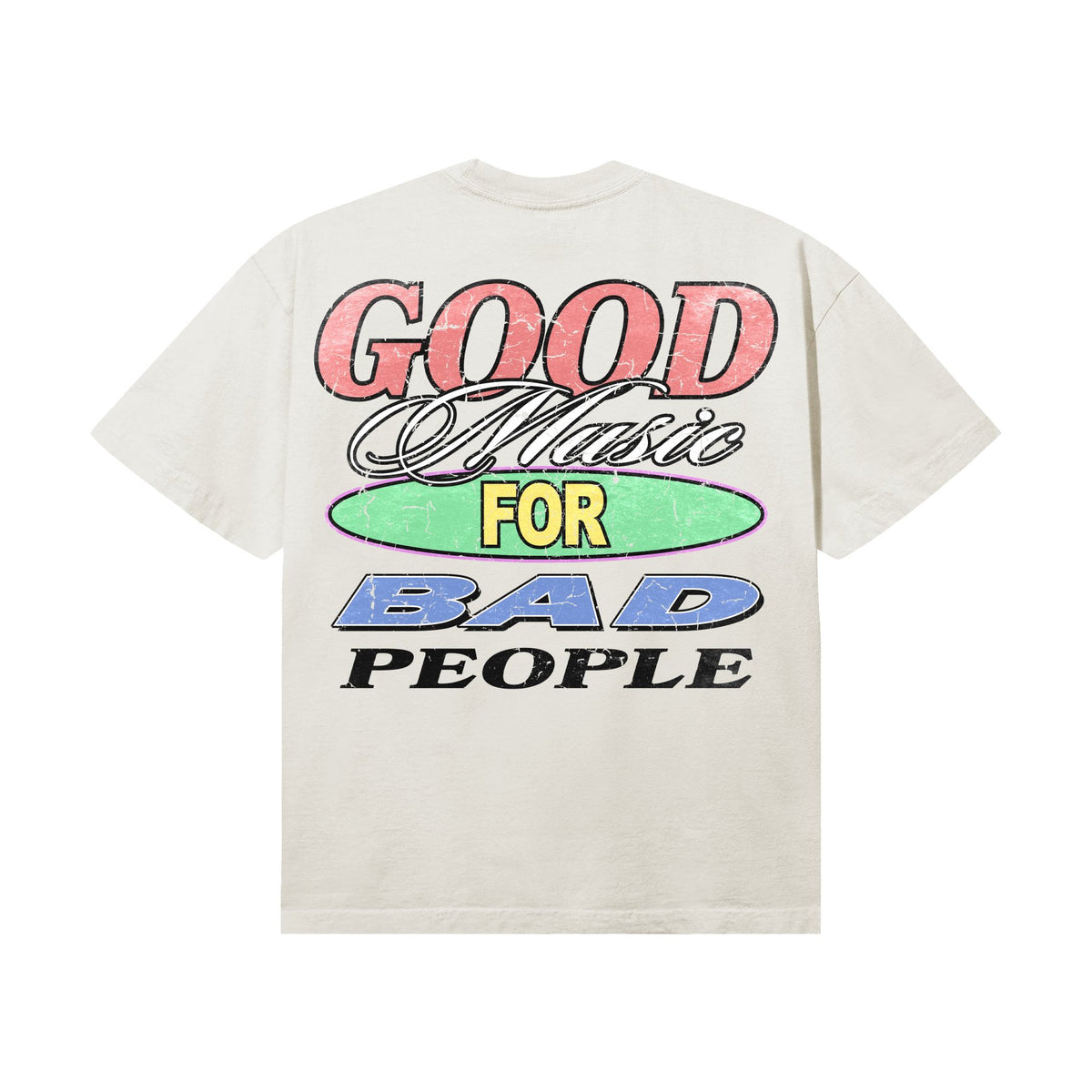 Good Music For Bad People Raceway Tee