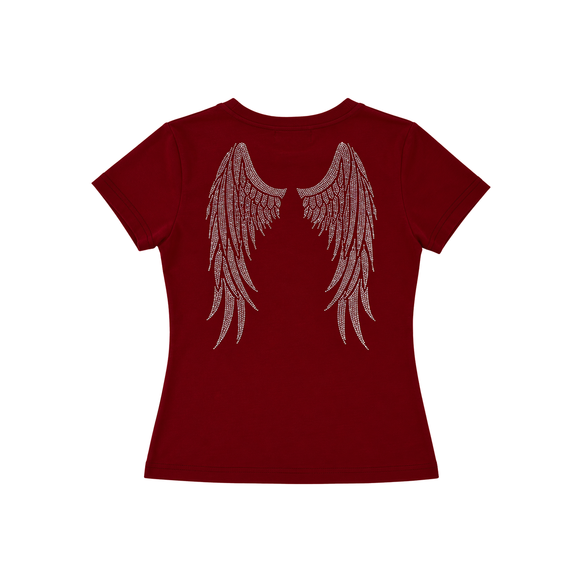 28. Angel Rhinestone Baby Tee