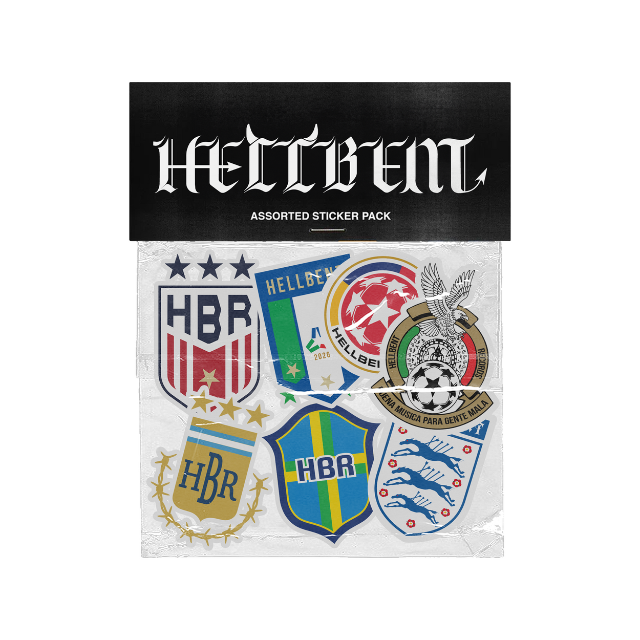 Hellbent World Cup Sticker Pack
