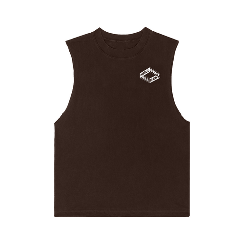 Good Music For Bad People Sleeveless Tee (Chocolate)