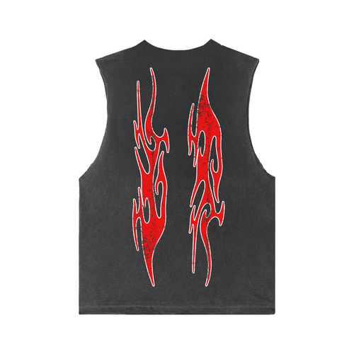 Hellbent Easy Rider Sleeveless Tee (Vintage Black)