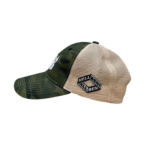 HB Camo Trucker Snapback