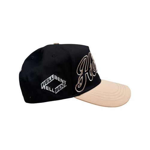 Hellbent Snapback (Black/Tan)