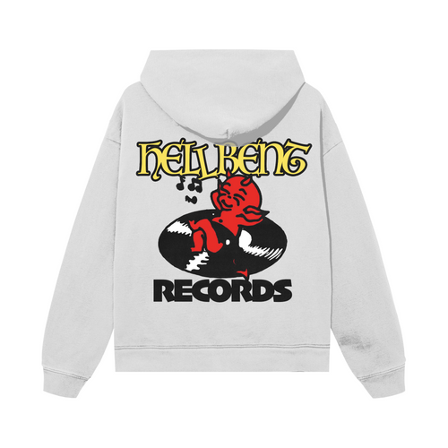 Hellbent Misfit Hoodie (White)