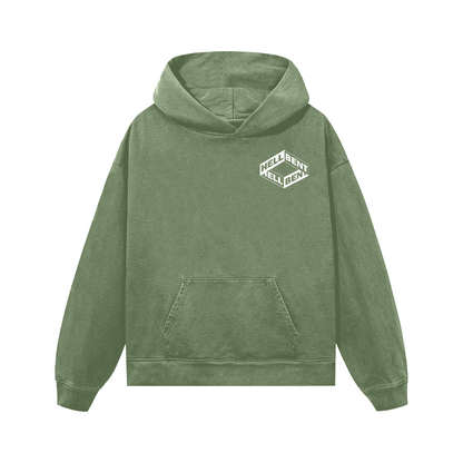 Good Music For Bad People Hoodie (Army Green)