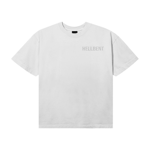 Good Music For Bad People Rhinestone Tee (White)