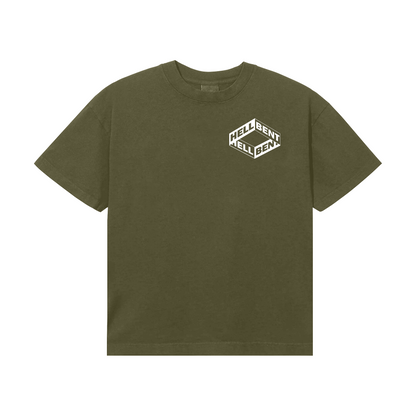 Good Music For Bad People Tee (Army Green)