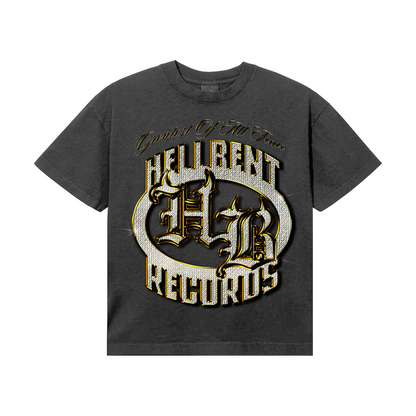 Hellbent G.O.A.T. Logo Tee (Vintage Black)