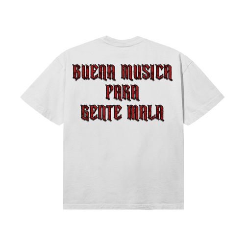 Buena Musica Para Gente Mala Tee (White)