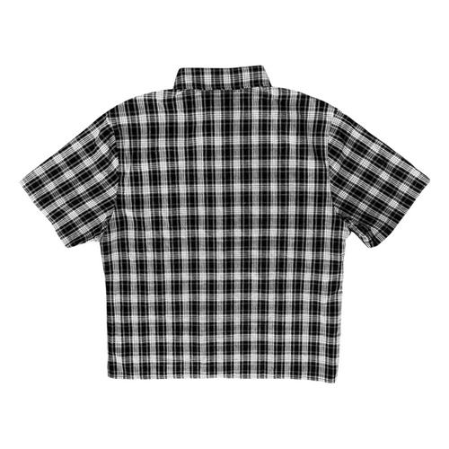 Hellbent Plaid Button Up (Black)