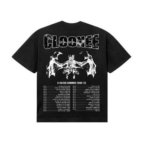 Cloonee X-Rated Summer '25 Tour Tee