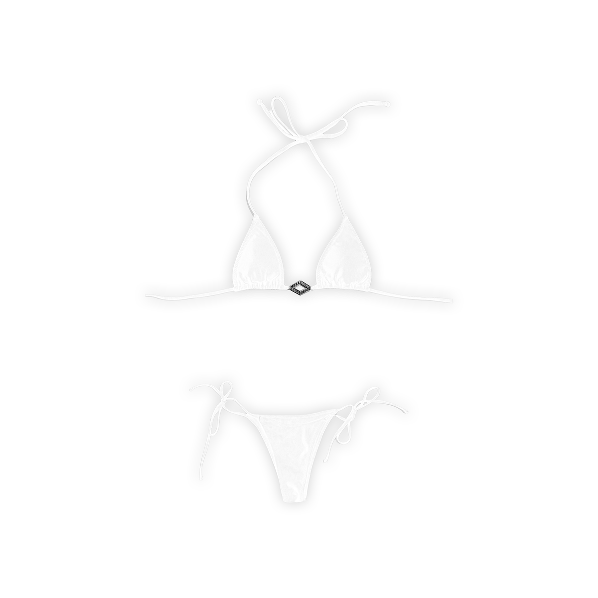 Hellbent Bikini Set (White)