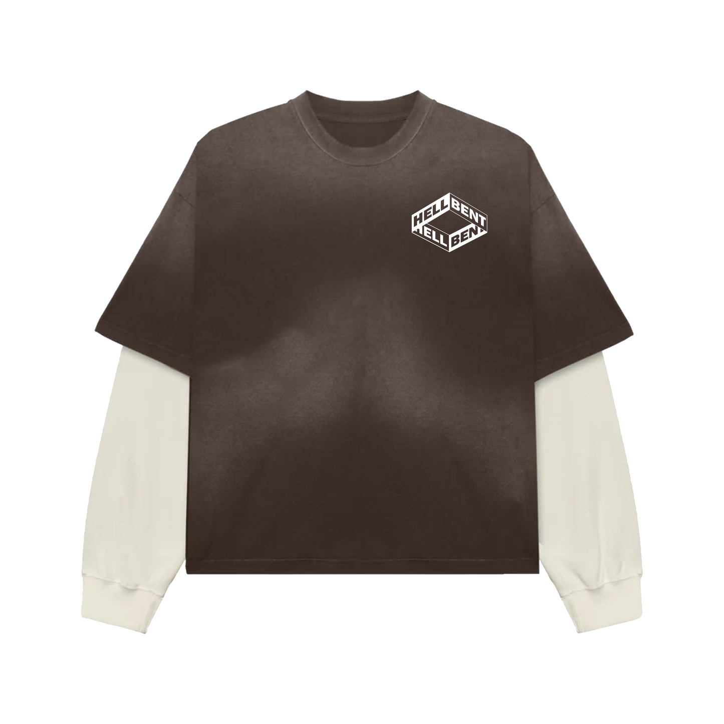 Good Music For Bad People Double Layered Long Sleeve (Vintage Brown)