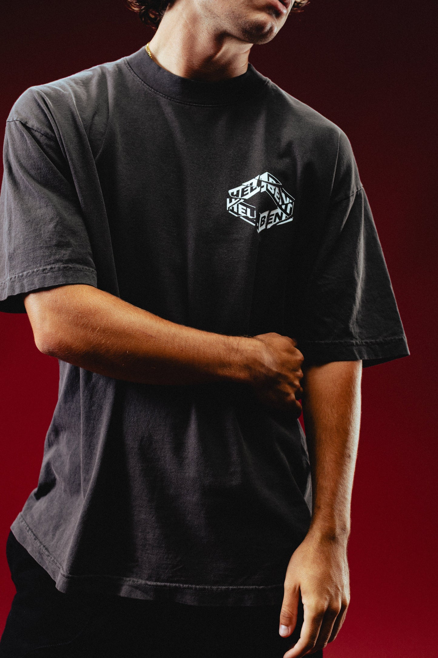 Ripped Hellbent Logo Tee