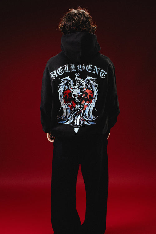 Hellbent Dagger Logo Hoodie