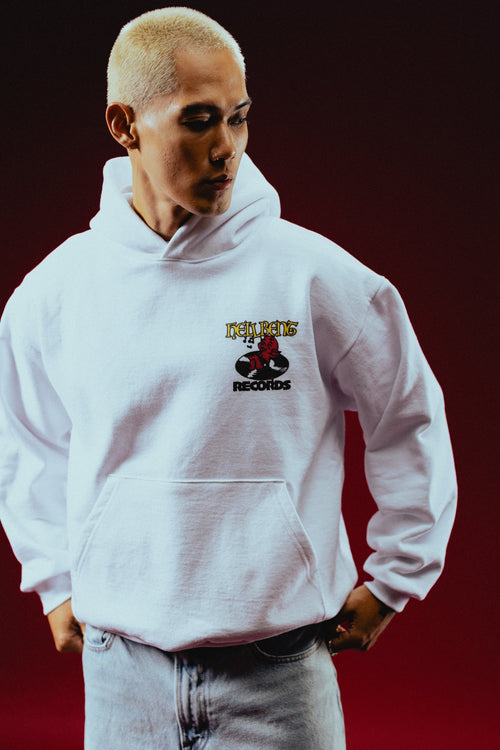 Hellbent Misfit Hoodie (White)