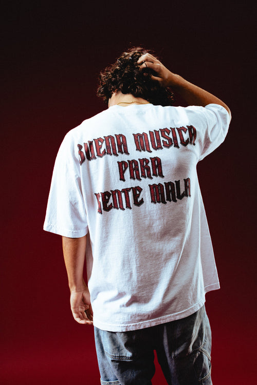 Buena Musica Para Gente Mala Tee (White)