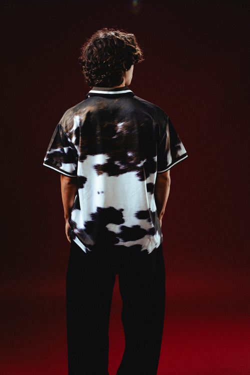 Hellbent Cow Print Soccer Jersey