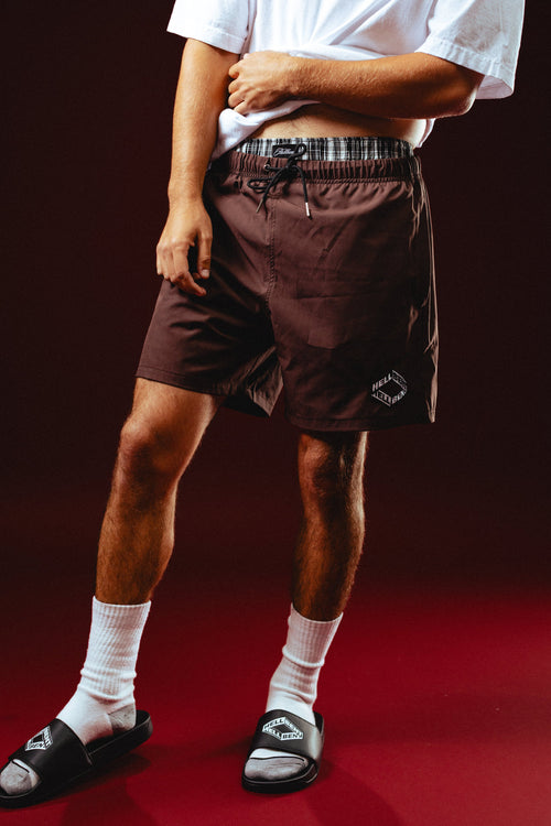 Hellbent Water Reactive Shorts (Chocolate)