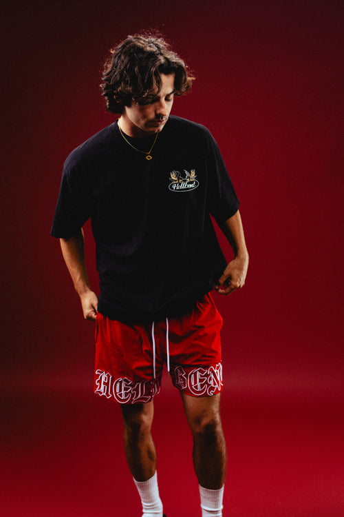 Hellbent Swim Shorts (Red)