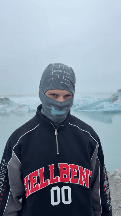 Heat Reactive Ski Mask (Smoked)