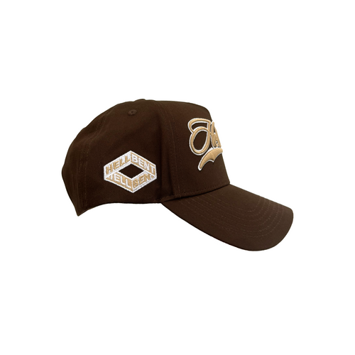 Script Logo Snapback (Mocha)