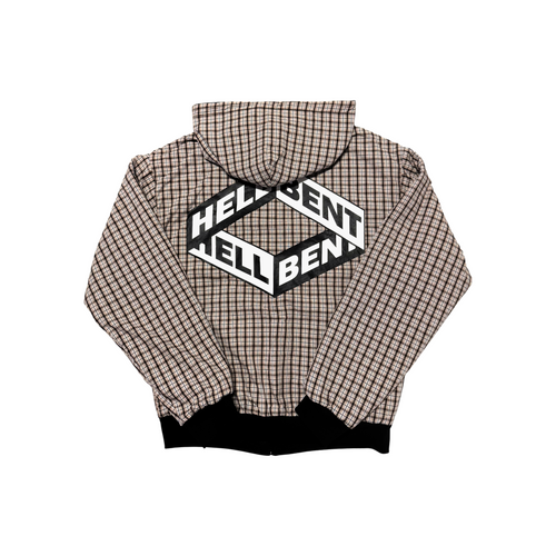 Reversible Plaid Hellbent Zip-Up