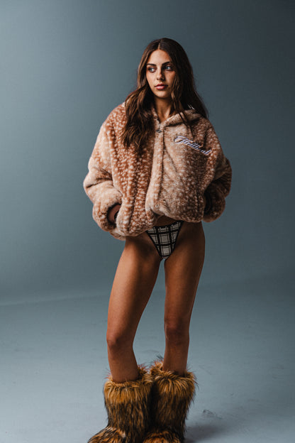 Hellbent Reversible Fawn Fur Jacket