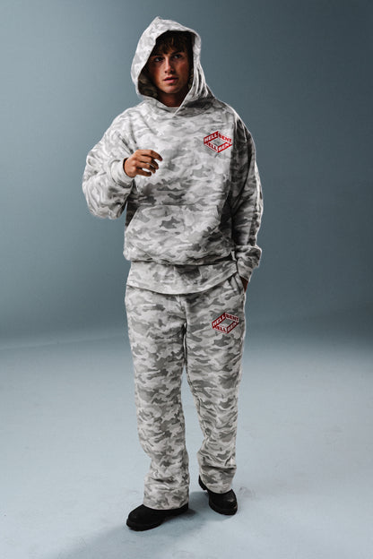 Hellbent Arctic Camo Logo Hoodie