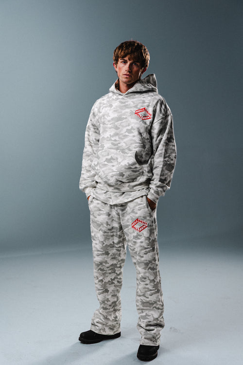 Hellbent Arctic Camo Logo Hoodie